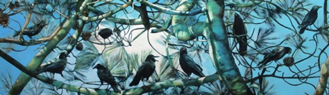 Sixty Feet Up
18x60
oil on aluminum Sixty Feet Up
18x60
oil on aluminum